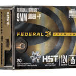 Federal Premium 9mm 124 GR 20/200