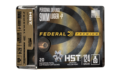 Federal Premium 9mm 124 GR 20/200