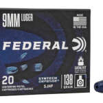 Federal 9mm 138 GR 20/200