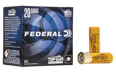 Federal Top Gun 20 Gauge 2.75" #7.5 25/250