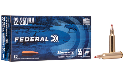 Federal .22-250 Remington 55 GR 20/200