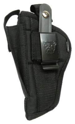 Bulldog Extreme Side Holster - Black Ruger Mark Autos 5-7"Bbl