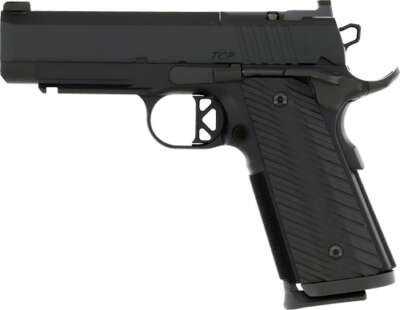 DAN WESSON TCP OR 9MM 4" FS - BLACK DUTY FINISH 9RD MAG