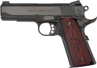 Colt Lightweight Commander 9mm - 4.25" 8rd Anodize Blued