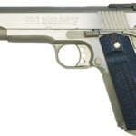 Colt Gold Cup Trophy 45 ACP 5" - 8rd Stainless Blue G10 Grips