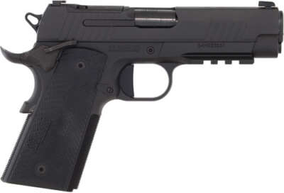 SIG 1911 XCARRY 45ACP 4.25" - XRAY3 OR (2)8RD G10 BLACK