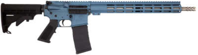 Glfa AR-15 Rifle 223 Wylde - 16" S/S Bbl Blue Titanium