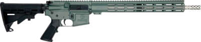 Glfa AR-15 Rifle 223 Wylde - 16" S/S Bbl Charcoal Green