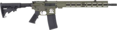 Glfa AR-15 Rifle 223 Wylde - 16" Nit Bbl OD Green