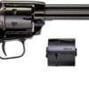 HERITAGE 22LR/WMR COMBO 6.5" - BLUED COCOBOLO GRIPS