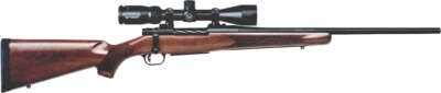 MOSSBERG PATRIOT 400 LEGEND - 20" THREADED 3-9X40 MAT WALNUT