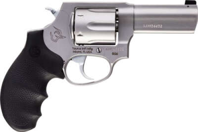 TAURUS 856 38SPL 3" NGT SGT - STAINLES RUBBER