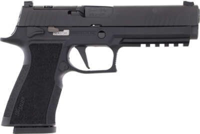 SIG P320 XTEN 10MM 5" XRAY3 OR - (2)15RD POLY/BLACK MAN SAFETY