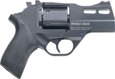 CHIAPPA RHINO 30DS 357MAG - 3" ADJ. SIGHT BLACK/RUBBER