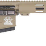 GLFA AR15 RIFLE 350 LEGEND - 18" NITRIDE 5RD M-LOK FDE