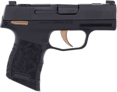 SIG P365 ROSE 380ACP XRAY3 OR - (2)10RD MANUAL SAFETY BLACK