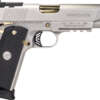 GIRSAN 1911 NEGOTIATOR TALO - 38 SUPER 5" 9RD TITANIUM/GOLD