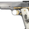 GIRSAN MC1911S LIBERADORE III - 9MM SKELETON CHROME/GOLD 9RD