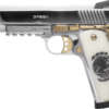 GIRSAN MC1911S LIBERADORE - 38 SUPER CHROME/GOLD ENGR. 8RD