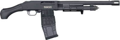 MOSSBERG 590M STANDOFF 12GA - 14.375" 10RD 2.75" BLUE/SYN