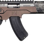 CHRISTENSEN MPR RIMFRE 22WMR - 16" CF/CHASSIS BROWN ADJ FLDG