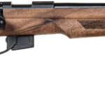 Anschutz 1761 Hb 22Lr 20" - Blued/Walnut Thumbhole 2-Stg