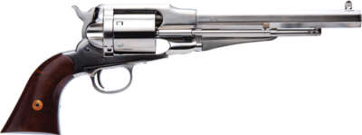 CIMARRON 1858 NEW MODEL ARMY - 45LC FS 8" NICKEL WALNUT