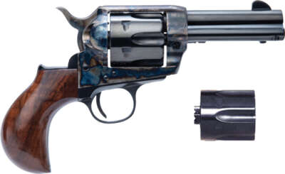 CIMARRON THUNDERER 45LC/ACP - DUAL CYLINDER 3.5" CC/BLUED