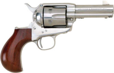 CIMARRON THUNDERER 45LC PW - FS 3.5" SS WALNUT BIRDSHEAD
