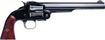 CIMARRON NO.3 AMERICAN 45LC - 1ST MODEL 8" FS BLUED WALNUT