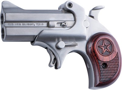 BOND ARMS COWBOY DEFENDER - 45LC/410 2.5" 3"BBL. SS WOOD
