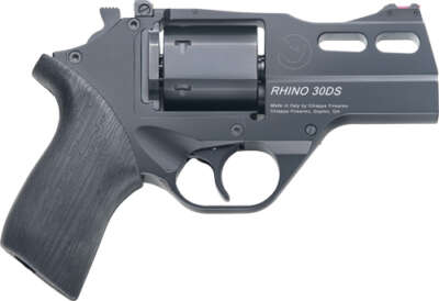CHIAPPA RHINO 30SA 357MAG - 3" ADJ. SIGHT BLACK/RUBBER