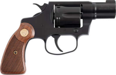 Colt Night Cobra Special 38Spl - +P 2.1" Black Matte Wood Grips