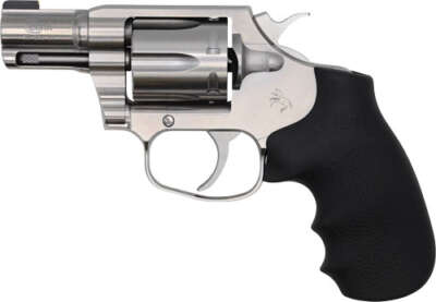Colt Cobra 38Spl+P Fs 2.1" 6rd - Stainless Rubber Grips