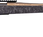 CVA CASCADE LR HUNTER 6.5PRC - 24" RAIL BRNZ/BLACK W/BRNZ WEB