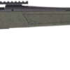 CVA CASCADE XT 350 LEGEND LH - 22" #5 W/RAIL BLACK/OD GREEN