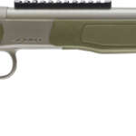 CVA SCOUT TD V3 350 LEGEND 20" - STAINLESS/OD GREEN SYNTHETIC<
