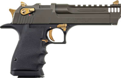 DESERT EAGLE L5 SERIES 357MAG - 5" BLACK & GREEN CERAKOTE