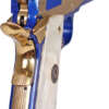 IVER JOHNSON EAGLE MAJESTIC - 1911 45ACP 8RD ENGRAVED GOLD