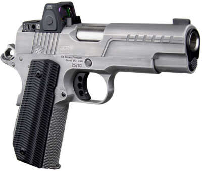 ED BROWN FX2 1911 45 ACP - 4.25" 7RD INDUSTRIAL S/S W/RMR