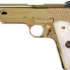 IVER JOHNSON GOLDEN EAGLE - 1911 45ACP 8RD POLISHED GOLD
