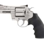 COLT GRIZZLY 357MAG 3" 6RD - POLISHED STAINLESS HOGUE GRIPS