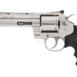 COLT GRIZZLY 357MAG 6" 6RD - POLISHED STAINLESS HOGUE GRIPS