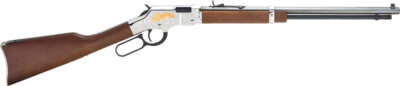 Henry H4 Golden Eagle 22Lr - 20" Octagon Walnut Engraved