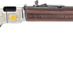 Henry H4 Law Enforcement Trib. - 22S/L/LR 20" Octagon Engraved