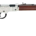 Henry H4 Silver Eagle 22S/L/LR - 20" Octagon Walnut Engraved