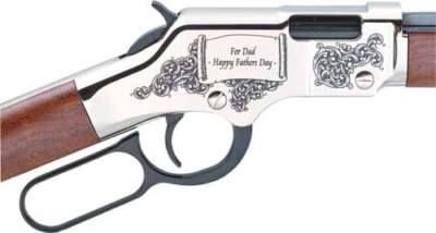 Henry H4 Goldenboy Silver 22Lr - Fathers Day Edition