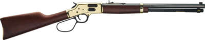 Henry H6 Big Boy Brass 44Mag - Side Gate 20" Large Loop Wlnt