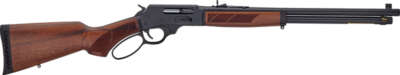Henry H10 Provider Rifle 45-70 - 20" Pistol Grip Blued Walnut