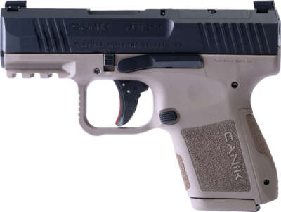 CANIK METE MC9 9MM 3.18" BBL - OR FS 2-MAGS BLACK/FDE
